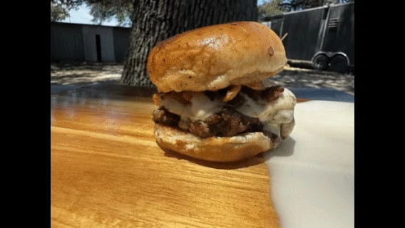 Baby Hawk double Angus slider