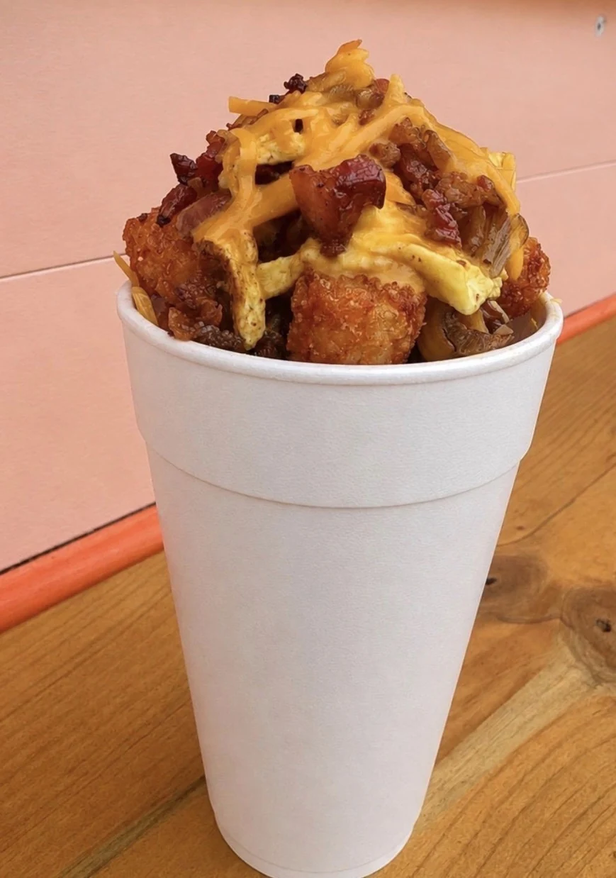Breakfast Tots Cup