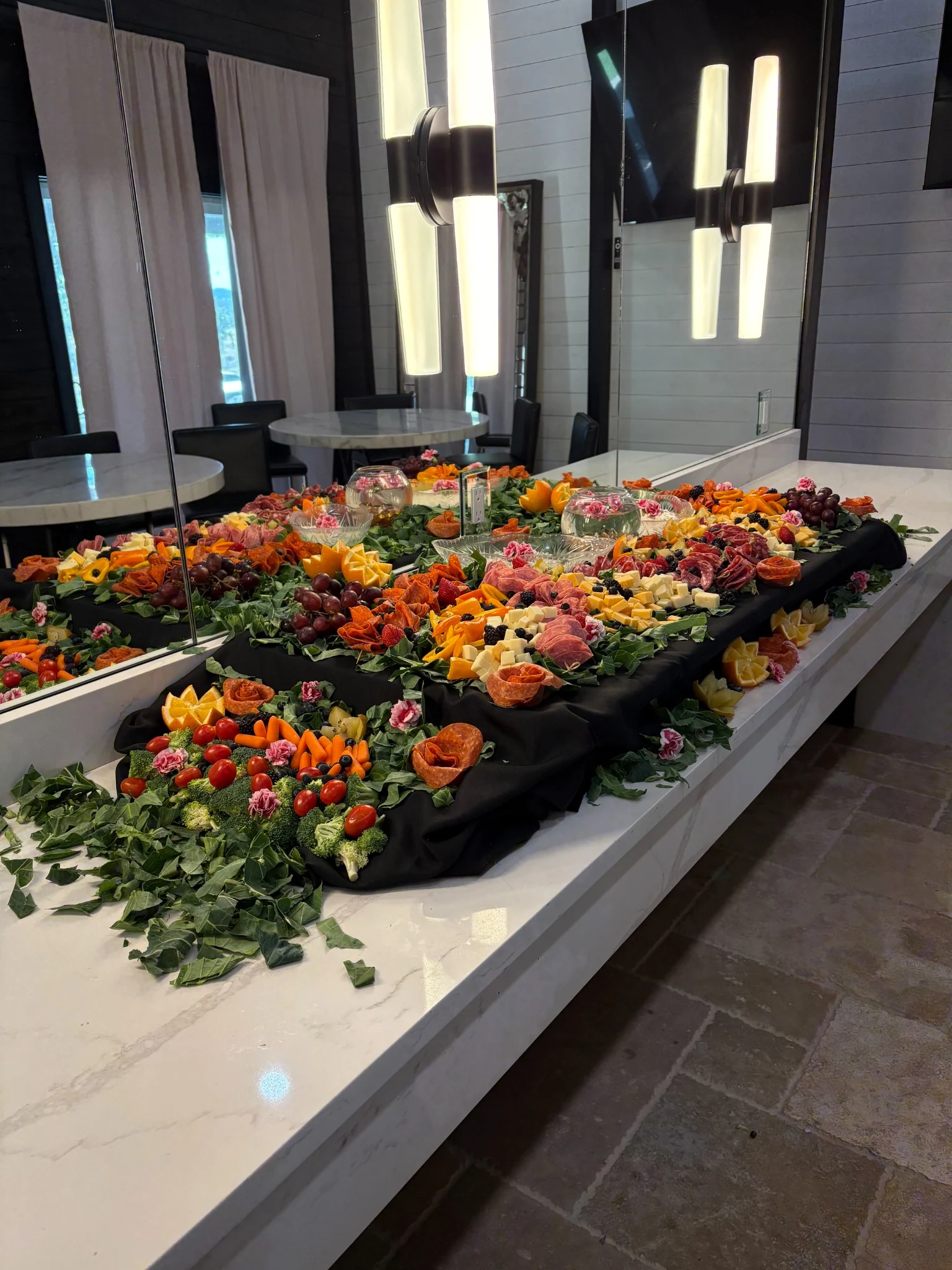 Tiny Home Grill custom catering grazing table