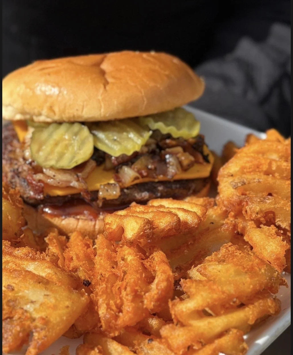 Maple Bacon Burger