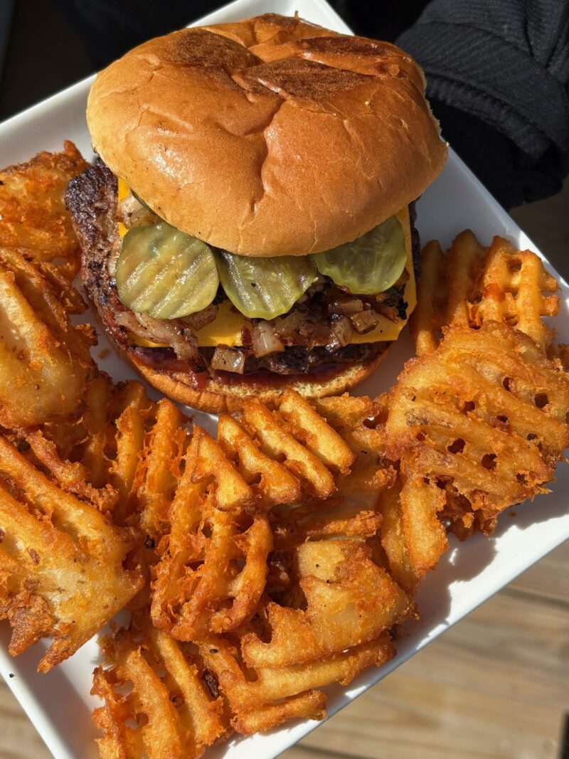 delicious burgers food truck